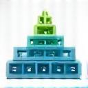 Icon representing building blocks or structure